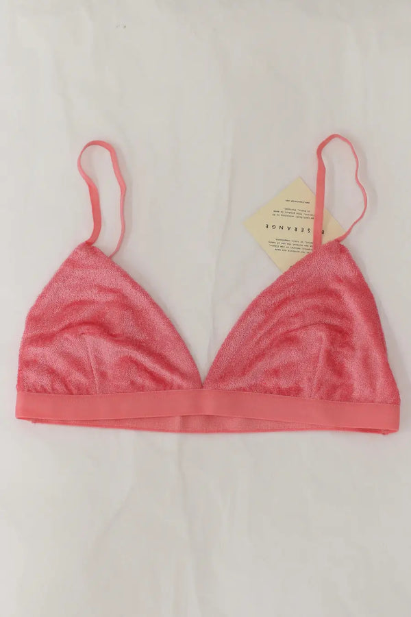 BASERANGE Mississippi bra narrow edge series collection bamboo fiber bamboo cotton soft underwear France BAS-BRMI-VE-AU23-ZUIFEN drunk pink